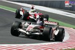 Jenson Button (Honda Racing F1 Team), Ralf Schumacher (Toyota)
