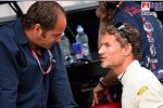 David Coulthard (Red Bull Racing), Gerhard Berger (Teamanteilseigner) (Scuderia Toro Rosso)