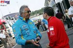Flavio Briatore (Teamchef) (Renault), Jean Todt (Teamchef) (Ferrari)