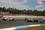 Christian Klien (Red Bull Racing), Jarno Trulli (Toyota)