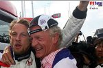 Jenson Button (Honda Racing F1 Team) mit vater John