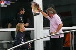 Nico Rosberg (Williams-Cosworth) mit Vater Keke