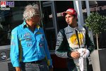 Flavio Briatore (Teamchef) (Renault), Nelson Piquet Jr.