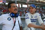 Mario Theissen (BMW Motorsport Direktor) (BMW Sauber F1 Team), Nick Heidfeld (BMW Sauber F1 Team)