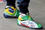 Die Schuhe von Vitantonio Liuzzi (Scuderia Toro Rosso)