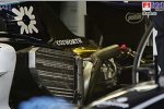 Blick auf den Cosworth-Motor