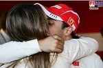 Felipe Massa (Ferrari) mit Freundin Rafaela Bassi