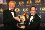 Max Mosley (FIA-Präsident) mit Shoshi Arakawa