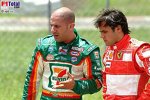 Felipe Massa (Ferrari) mit Tony Kanaan