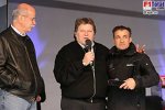 Norbert Haug (Mercedes-Motorsportchef) (McLaren-Mercedes) mit Jean Alesi