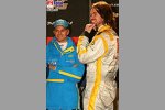 Heikki Kovalainen (Testfahrer) (Renault) und James Thompson