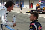 Christian Klien (Red Bull Racing), Robert Kubica (Testfahrer) (BMW Sauber F1 Team)