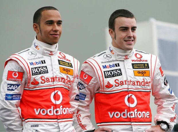 Lewis Hamilton und Fernando Alonso