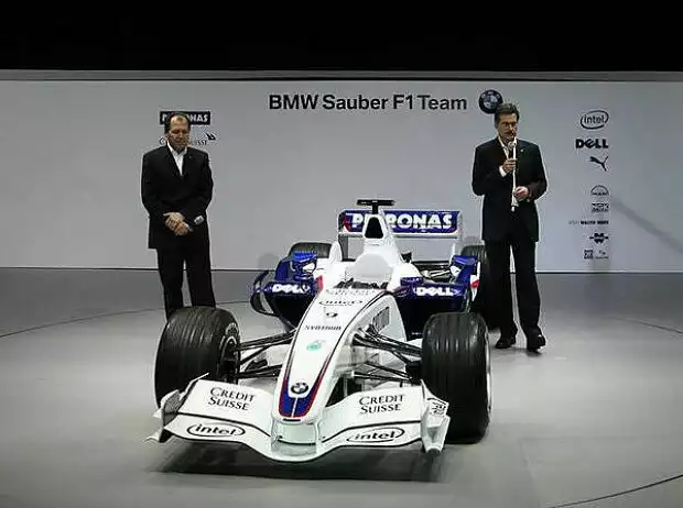 BMW Sauber F1.07 Titel-Bild zur News: BMW Sauber F1.07