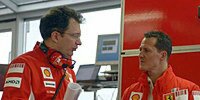 Nicholas Tombazis und Michael Schumacher