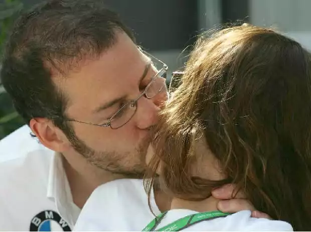Jacques Villeneuve und seine Johanna Titel-Bild zur News: Jacques Villeneuve und seine Johanna
