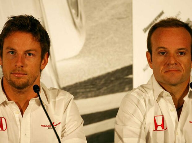 Titel-Bild zur News: Jenson Button, Rubens Barichello