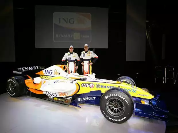 Heikki Kovalainen und Giancarlo Fisichella Titel-Bild zur News: Heikki Kovalainen und Giancarlo Fisichella