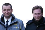Rob White (Motorenchef von Renault) und Christian Horner (Teamchef) (Red Bull) 