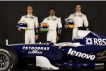 Nico Rosberg, Narain Karthikeyan und Alexander Wurz 