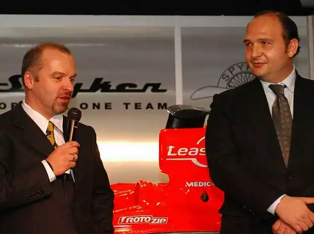 Titel-Bild zur News: Colin Kolles Mike Gascoyne
