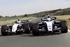 Bild zum Inhalt: Geglückte Testpremiere für das Williams-Team