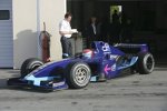 Nelson Piquet Jr. fährt den 2007er Boliden zum ersten Mal