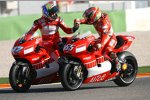 Troy Bayliss und Loris Capirossi (Ducati)