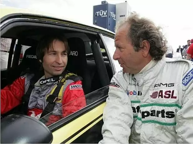 Heinz-Harald Frentzen mit Klaus Ludwig Titel-Bild zur News: Heinz-Harald Frentzen mit Klaus Ludwig