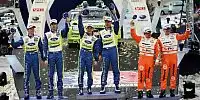Podium Rallye Norwegen