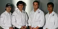 Markus Winkelhock, Adrian Valles, Giedo van der Garde und Fairuz Fauzy