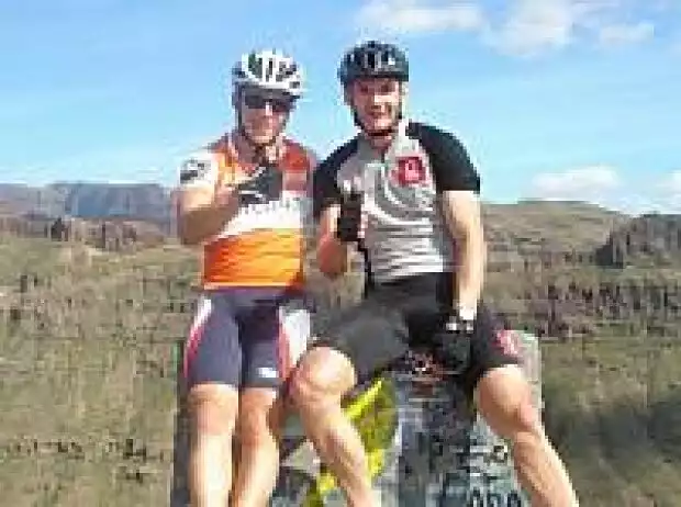 Titel-Bild zur News: Christian Klien mit Daniel Devigili