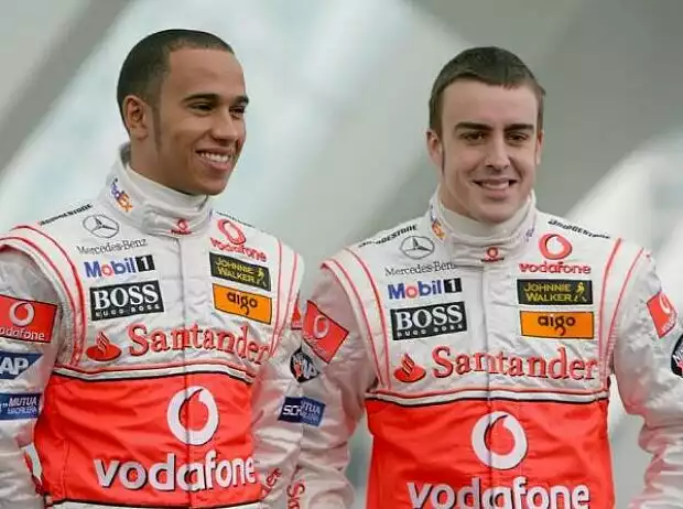 Titel-Bild zur News: Lewis Hamilton, Fernando Alonso