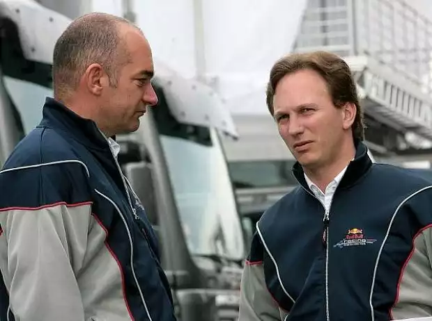 Anton Stipinovich und Christian Horner Titel-Bild zur News: Anton Stipinovich und Christian Horner