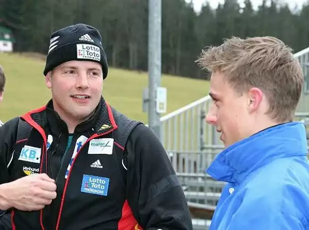 André Lange, Marco Holzer Titel-Bild zur News: André Lange, Marco Holzer