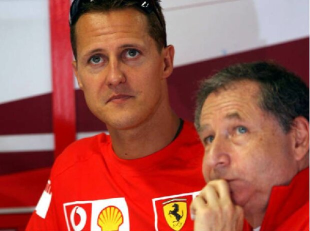 Titel-Bild zur News: Michael Schumacher und Jean Todt