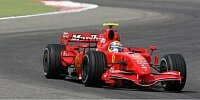 Bild zum Inhalt: Ferrari dominiert ersten Testtag in Bahrain