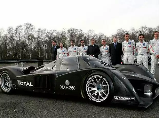 Titel-Bild zur News: Jacques Villeneuve Peugeot 908 Le Mans