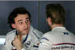 Robert Kubica mit Nick Heidfeld (BMW Sauber F1 Team) 