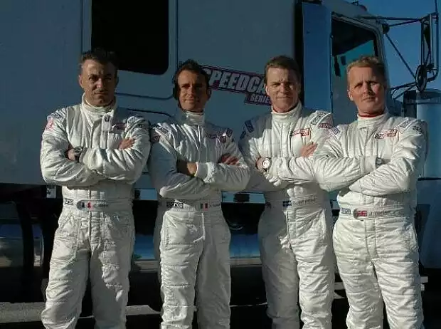 Jean Alesi, Gianne Morbidelli, Stefan Johansson, Johnny Herbert Titel-Bild zur News: Jean Alesi, Gianne Morbidelli, Stefan Johansson, Johnny Herbert
