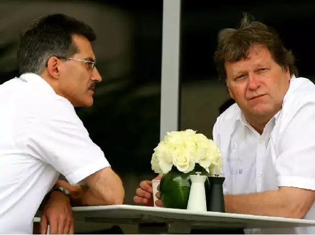 Mario Theissen und Norbert Haug Titel-Bild zur News: Mario Theissen und Norbert Haug