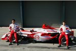 Takuma Sato und Anthony Davidson (Super Aguri) 