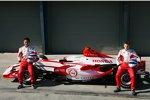 Takuma Sato und Anthony Davidson (Super Aguri) 