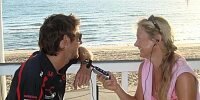 Jenson Button und Inga Stracke