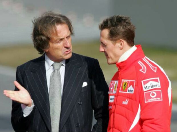 Titel-Bild zur News: Luca di Montezemolo und Michael Schumacher