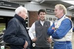 John Surtees,  Mike Rockenfeller und Jonathan Palmer