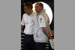 Martin Whitmarsh (Geschäftsführer) und Ron Dennis (Teamchef) (McLaren-Mercedes)