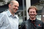 Adrian Newey (Technischer Direktor) und Christian Horner (Teamchef) (Red Bull)