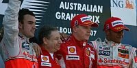 Bild zum Inhalt: Überlegener Auftaktsieg für Räikkönen in Australien
