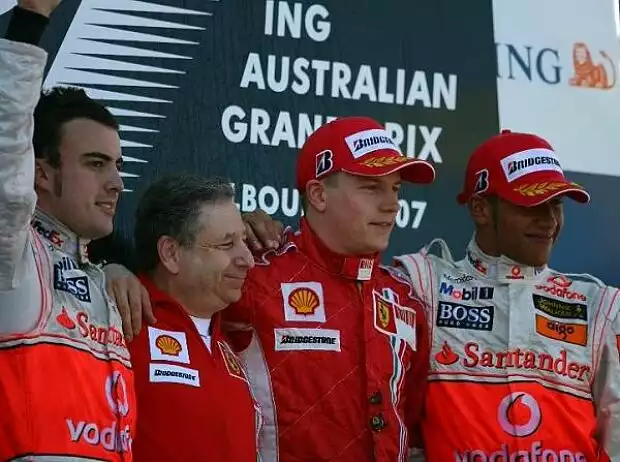 Titel-Bild zur News: Podium in Australien 2007